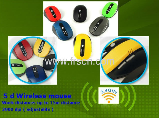 Best quality rf 7D computer gaming mouse wireless gaming mouse