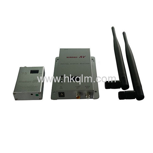 1.2 GHz 15 Channels 500mW wireless video transmitter receiver