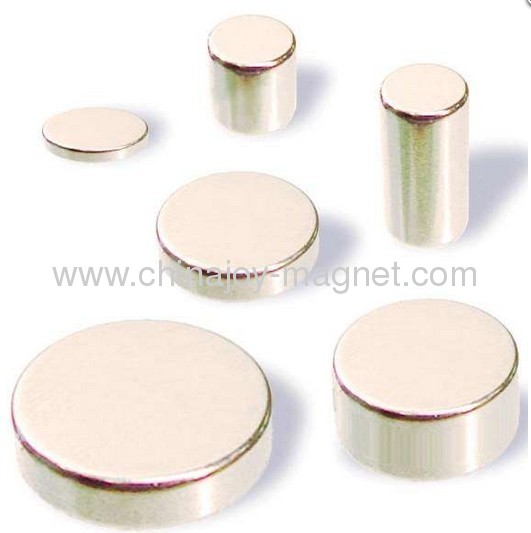 Sintered neodymium disc magnets