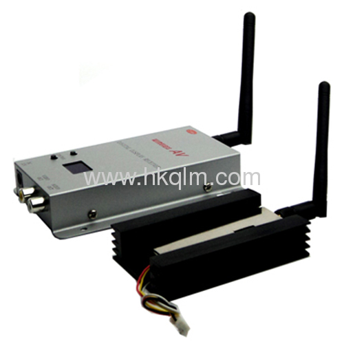 2.4 GHz 8 Channels 1500mW wireless cctv transmitter receiver