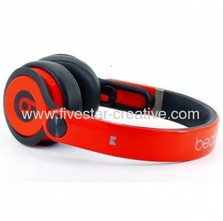 Rotating Beats by Dr.Dre Mixr DJ Over-Ear Headphones Red