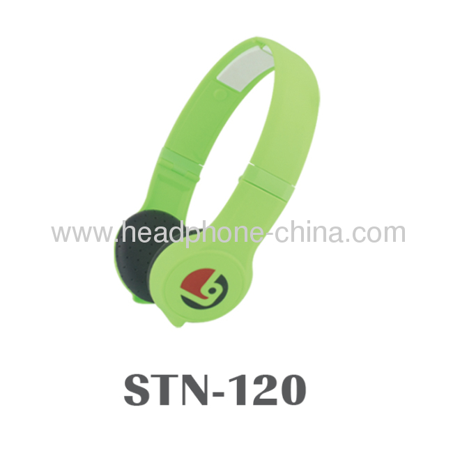 Colorful Light Weight Promotional Stereo Headphones with 30MM Driver Unit Speaker STN-120