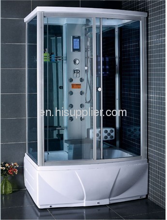 modern shower cabin for One set of faucet