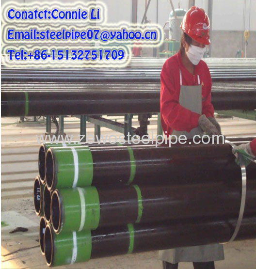 J55 seamless steel pipe casing oil and gas pipe