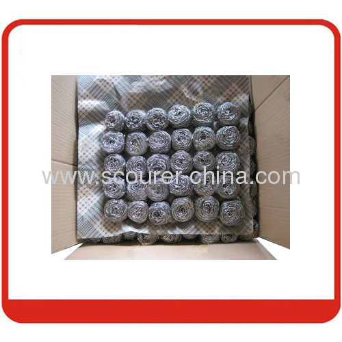 Durable and Odorless Spiral Stainless Steel Scourer