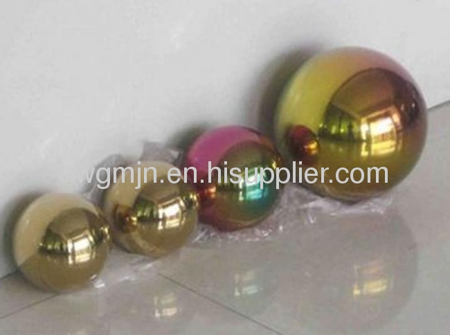 stainless steel hollow balls for decoration