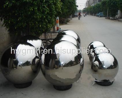 1m-10m big size hollow steel ball