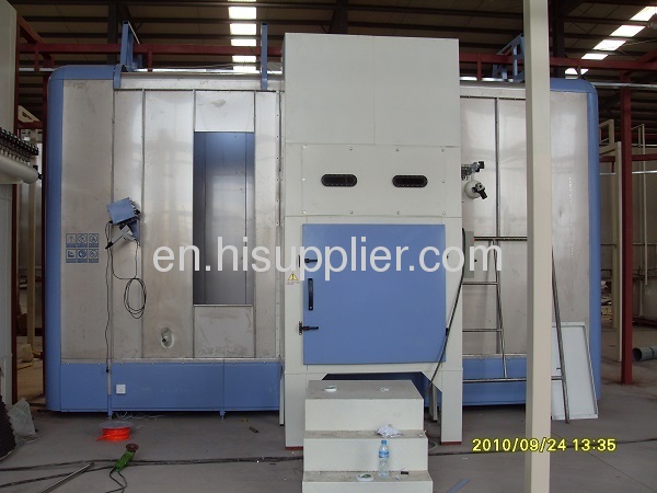 powder paint booth in China