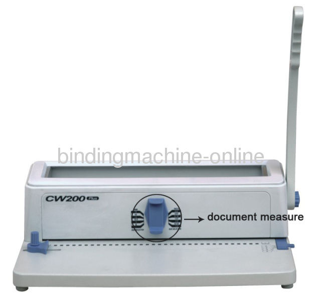 Desk Top Manual Wire Binding Machine