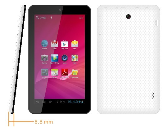 7Super Slim 8.8mm Tablet 