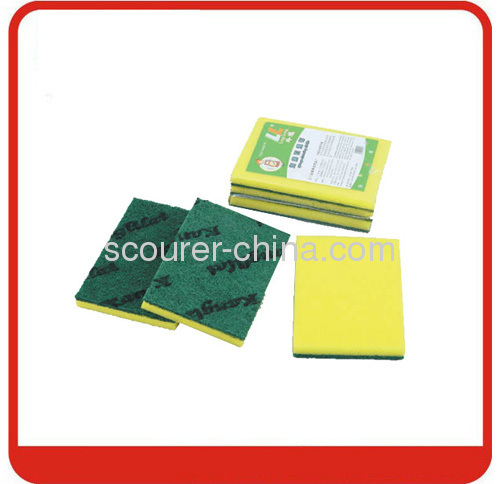 Super quality green scourer pad for long lasting