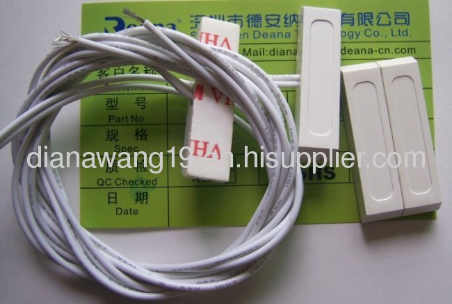 Door Contact Sensor for Entry Alarm with wire