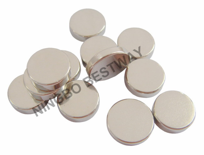  N35 NiCuNi coating D10x3mm Neodymium Disc Magnet