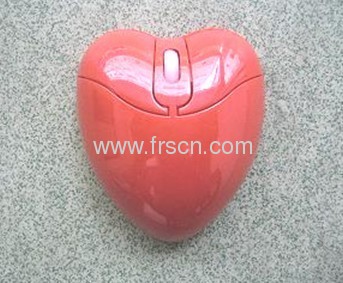 For show love of the pretty Red and blue heart mouse