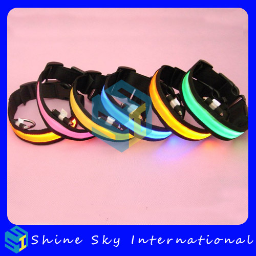 Led dog collar flashing dog collars manufacturer