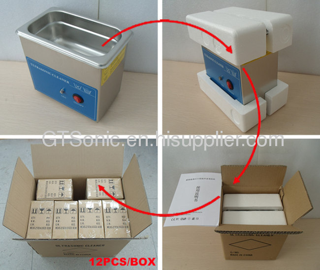 Mechaincal stainless steel ultrasonic cleaner