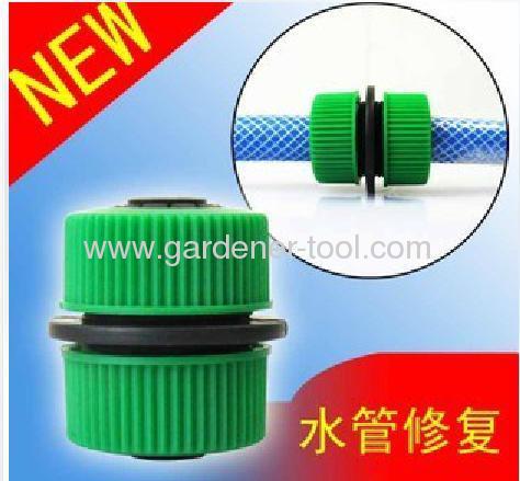 Plastic 1/2hose mender as garden hose connector for connectoring 2pcs 1/2PVC garden hose together