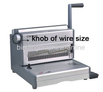 42 Sheet Punch Heavy Duty Electric Wire Binding Machine