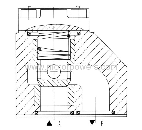 Check valve with threaded connection