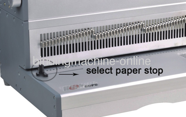 A3 Paper Size Wire Binding Machine