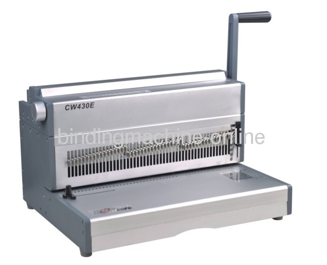 A3 Paper Size Electric Wire Binding Machine