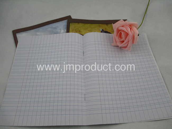 soft cover stitched binding notebook