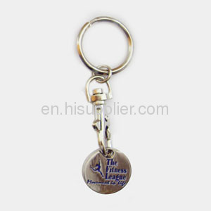 Zinc Alloy Promotional Custom Metal Keychain With Enamel