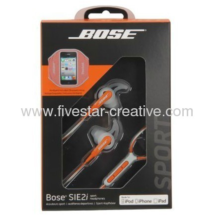 Bose SIE2I Sport Headphones with Inline MIC&remote Orange