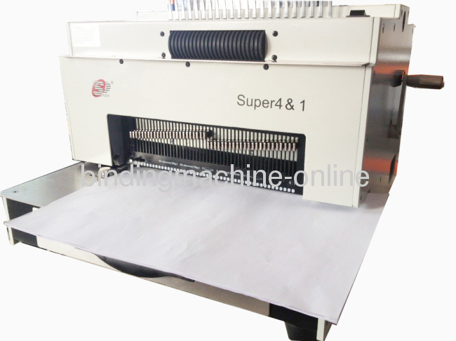 Multi Function Revolver Punching And Binding Machine