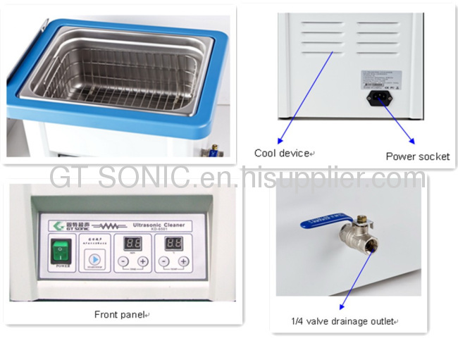 China GT SONIC ultrasonic 5L denture cleaner