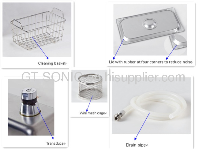 China GT SONIC ultrasonic 5L denture cleaner