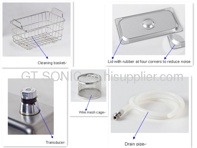 Professional low noise design ultrasonic cleaner dental used 