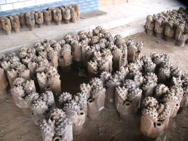 The Used Tungsten Carbide drill bits