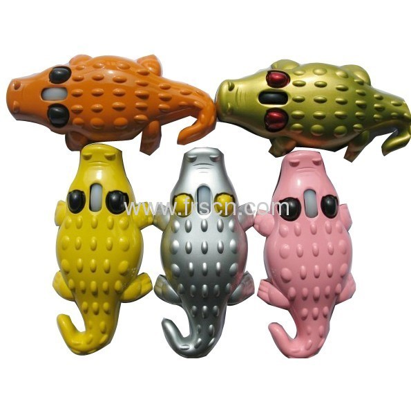 Pretty cute genuine alligator animal computer shaped mouse