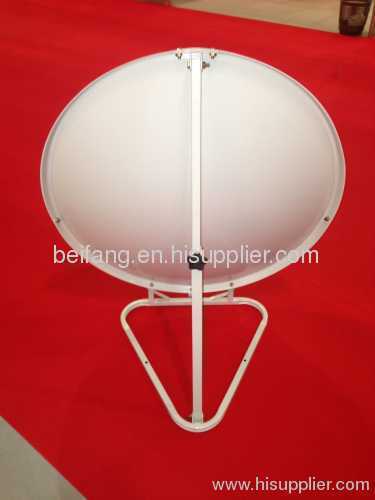 plastic polishing steel board 60cm satellite dish antenna