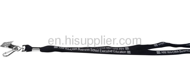 1.2cm polyester bootlace lanyards