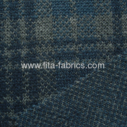 Wool spinningblended of wool and polyesterwith straightforward style