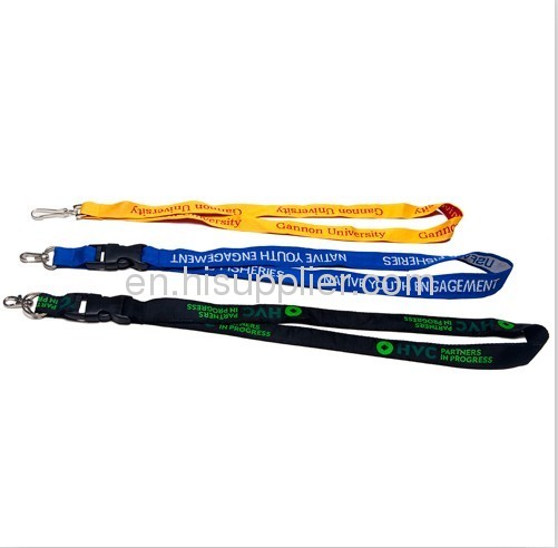 polyester custom printed lanyards