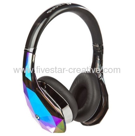 Monster Diamond Tears Edge Headphones-Black