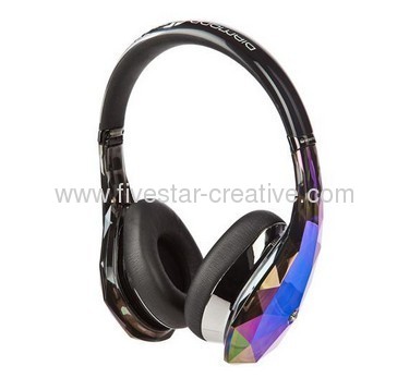 Monster Diamond Tears Edge Headphones-Black