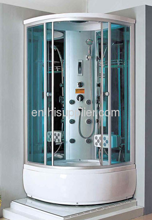 5mm blue mirror wall glass shower room