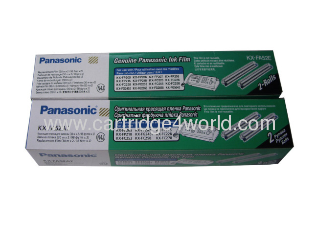 Panasonic KX-FA52E Recycling ink printer toner cartridges durable and high quality