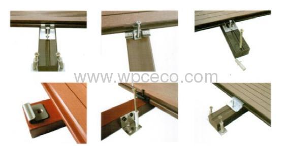 WPC decking for antiskid yard 