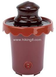 New style mini battery chocolate fondue