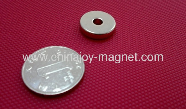 2-pole Magnetized NdFeB Ring Magnet