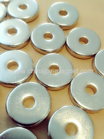 2-pole Magnetized NdFeB Ring Magnet