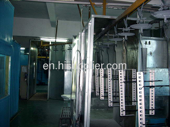 gun safe powder coating line 