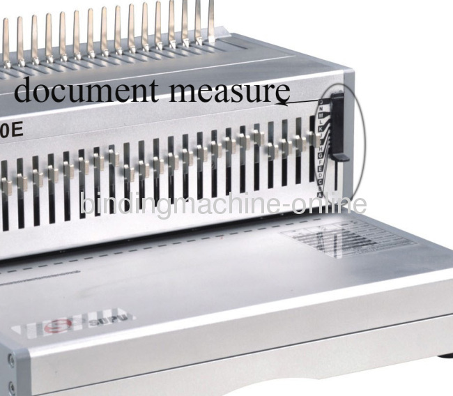 A3 Size Paper Electric Comb Binding Machine