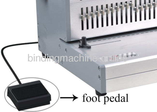 A3 Size Paper Electric Comb Binding Machine