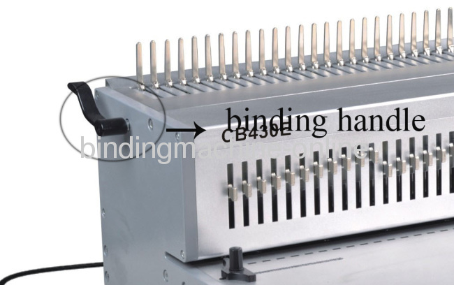 A3 Size Paper Electric Comb Binding Machine